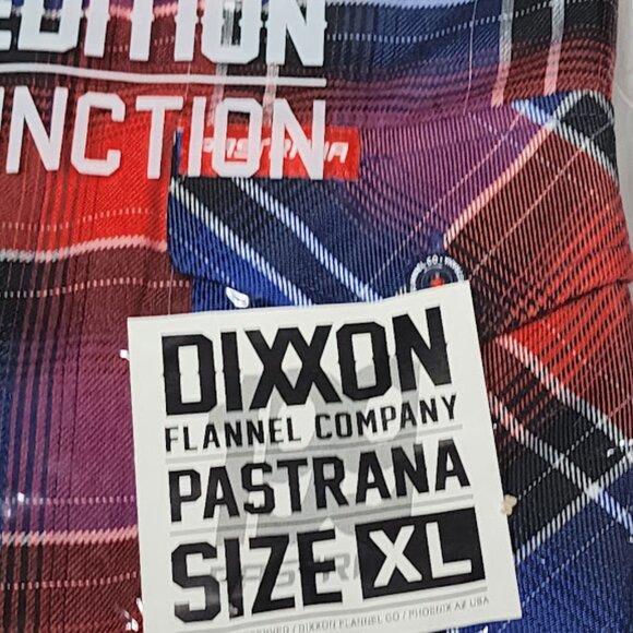 DIXXON FLANNEL - TRAVIS PASTRANA FLANNEL Shirt - Men's XL - COLLAB - Picture 8 of 11